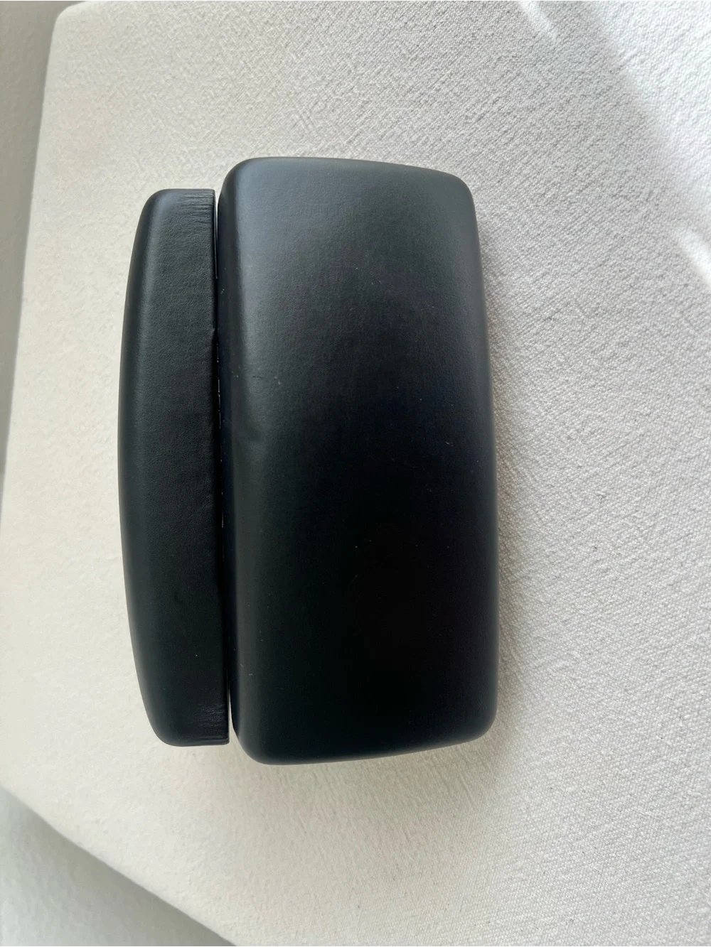 Versace Black Eyewear Case with Gold Lettering